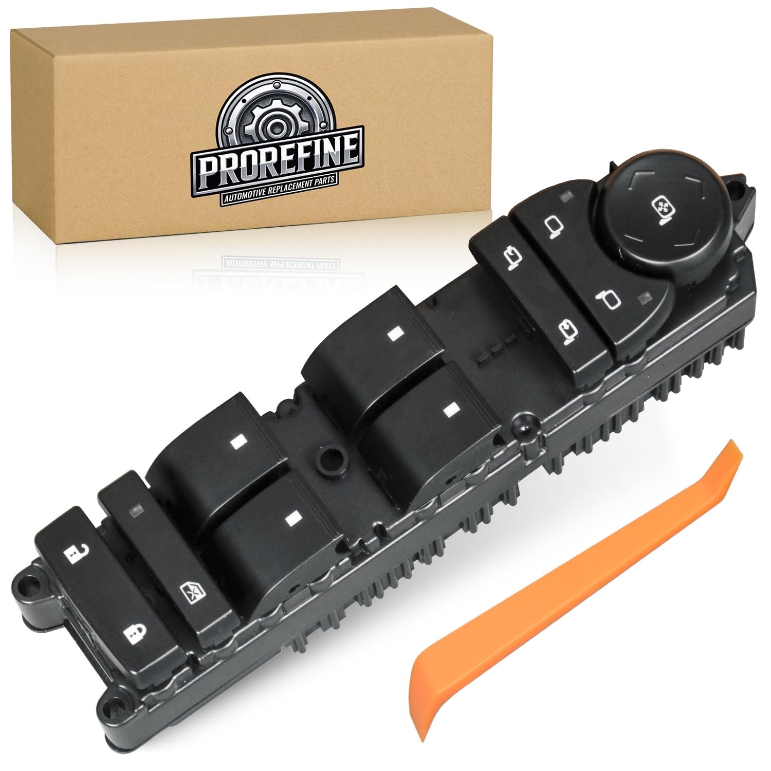 15906883 Upgraded Driver Side Power Window Switch Compatible with 2007-2008 Chevy Suburban 1500 2500 for GMC Yukon XL 1500 2500 for Cadilla Escalade Replace DWS1620