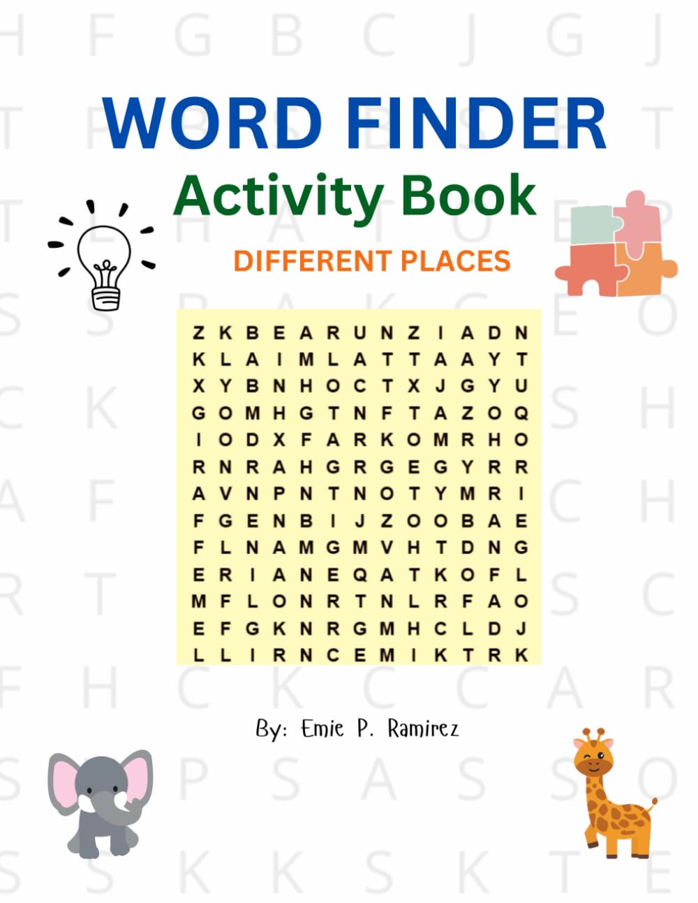 Word Finder Activity Book for Everyone: Relaxing Word Search Puzzles for Kids, Adults, and Families