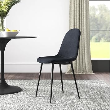 Modern 51 Dining Table Set for 4 with Upholstered Chairs, Mid Century Wooden Kitchen Table and Chairs, Space Saving Dining Room Furniture for Apartment, Small Space, Breakfast Nook