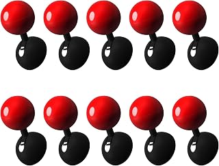 複数の携帯電話向けに設計されたモバイル ゲーム コントローラー, 10個レッド | 高精度センシングを備えたさまざまなスマートフォンおよびモバイルゲーマー向けのコンフォートグリップを備えた使いやすいゲームコントローラー