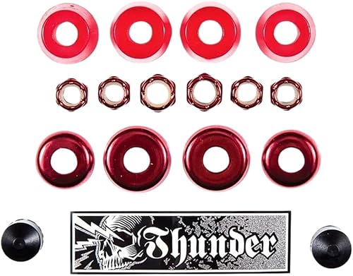 Miniatura 2 de Thunder Trucks Red Rebuild 90Du - Kit de herramientas para monopatín (predeterminado, rojo)