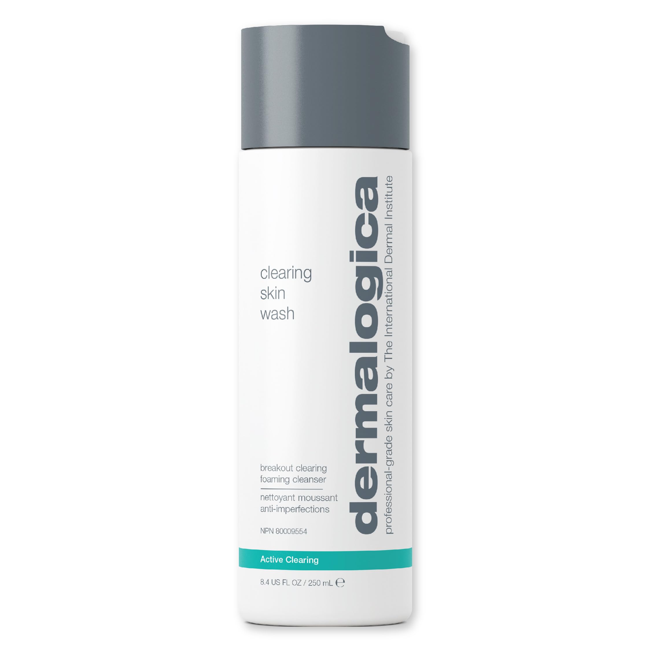 Dermalogica Clearing Skin Wash|Salicylic Acid, Balm Mint, Menthol & Tea Tree Oil| Foaming Face Wash Fights Acne & Reduces Signs of Ageing| Helps prevent Breakouts| 250ml-image-21