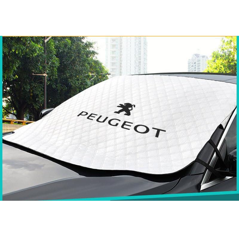 Housse Pare-brise Hiver Pour Peugeot 508 II SW 2018-2023 | Protection 4 Couches Anti-neige, Glace, UV | Dimensions 147x100 Cm