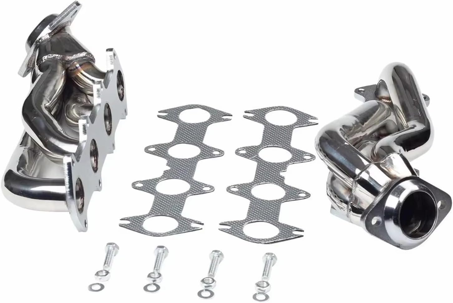 Car Exhaust End For For F150 04-10 5.4L V8 Stainless Exhaust Manifold Shorty Headers