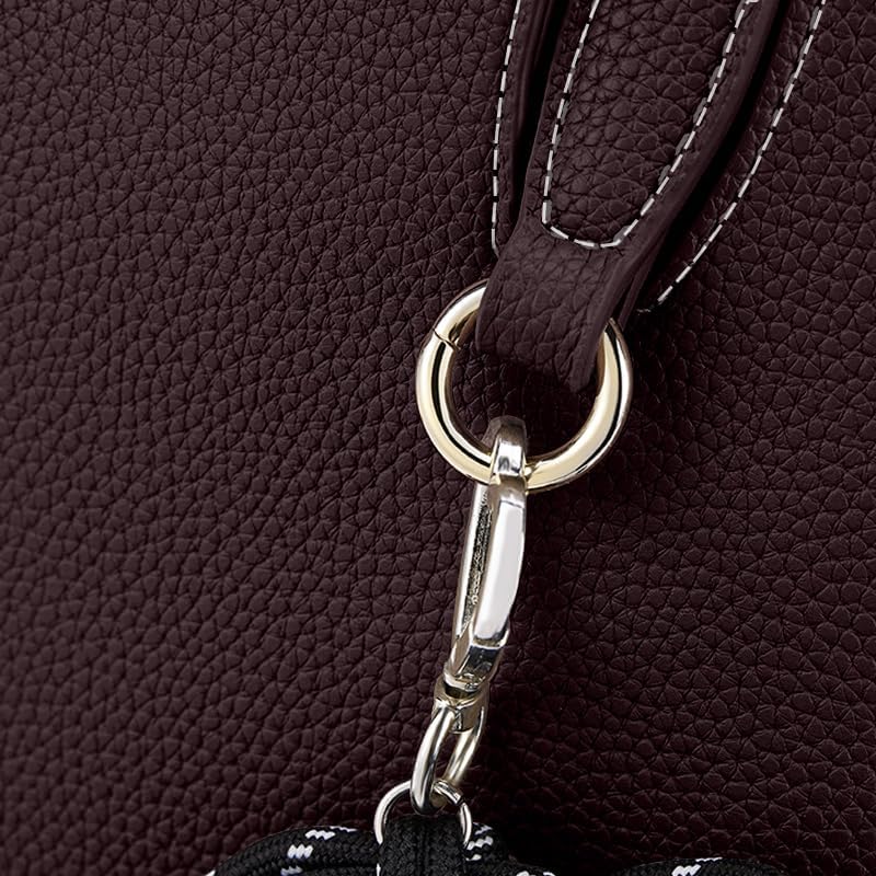 BOSTANTEN Bolsa de Ombro Feminina Grande em Couro Texturizado, Tote Casual Moderna, Bolsa de Mão Versátil para Trabalho, Viagem e Dia a Dia BOSTANTEN Bolsa de Ombro Feminina Grande em Couro Texturizado, Tote Casual Moderna, Bolsa de Mão Versátil para Trabalho, Viagem e Dia a Dia