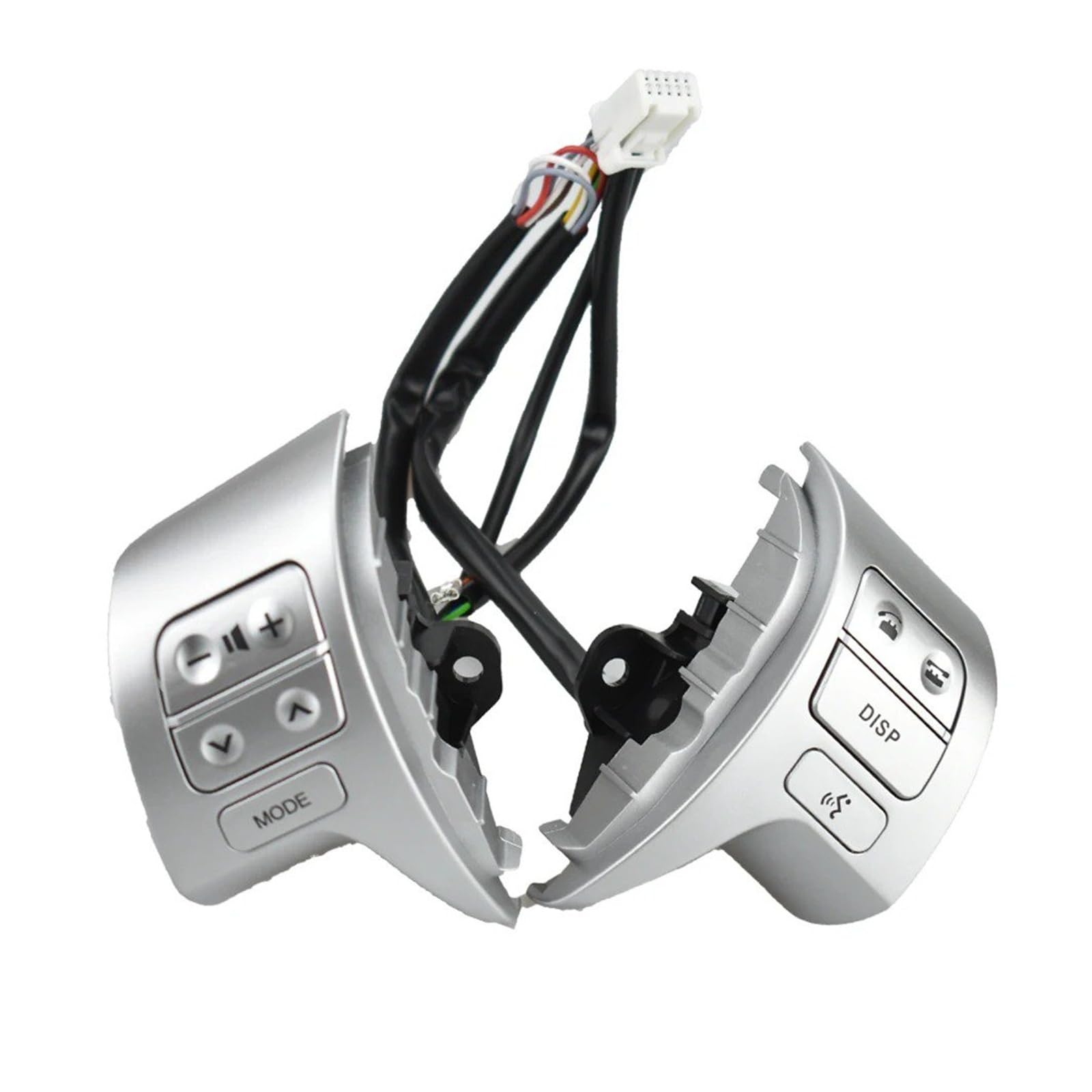 Bouton commande au volant pour Toyota Corolla 2007-2009 argenté - 3