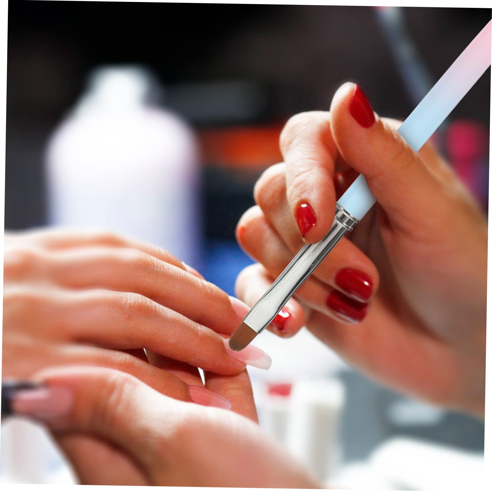 Healeved 15pezzi Pennello Per Nail Art Per Manicure Professionale Strumenti Per Decorazioni Unghie Facile Da Usare e Portatile Per Casa e Salone