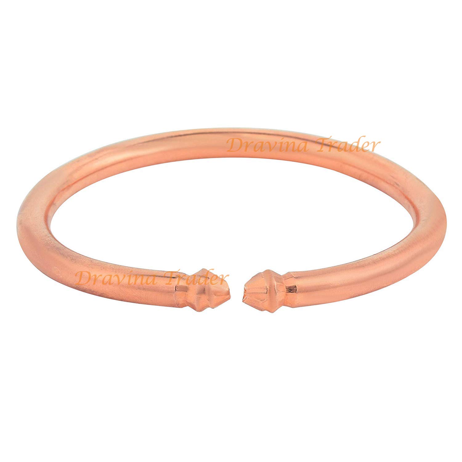 Dravina Trader Pure Copper Bracelet Kada 100% Copper Tamba Kada Free Size Bangle for Men and Women Helps Reducing Joint Pain and Stiffness Joint Related Inflammation and Skin Allergies (B084BY6XSF) Amazon Price History, Amazon Price Tracker