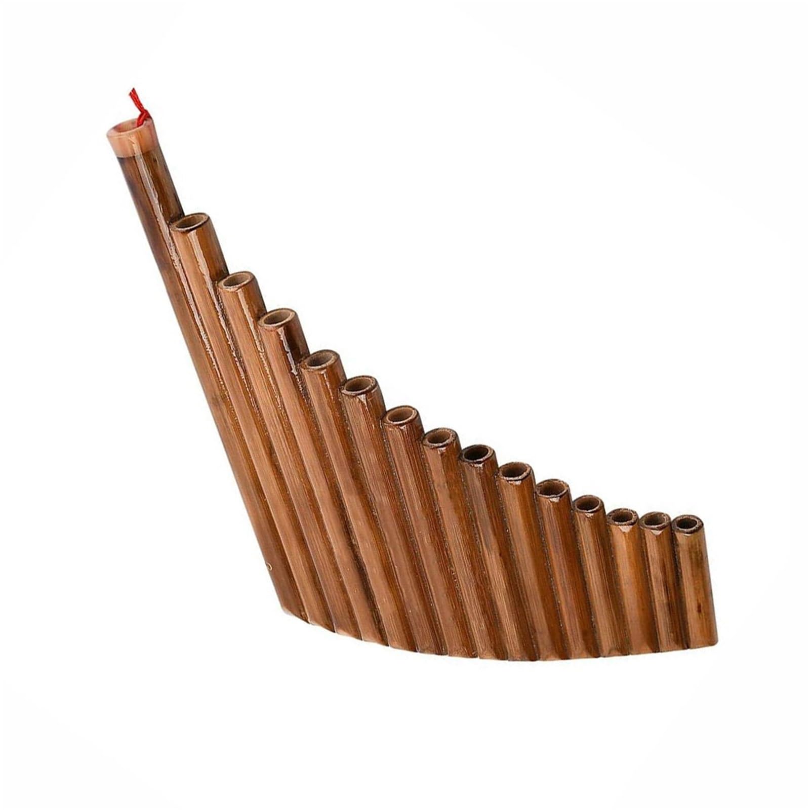 Profesjonalne Fletni Pana Tradycyjny Instrument Na Piszczałkach Pana G Z 15 Tubami(Left hand)