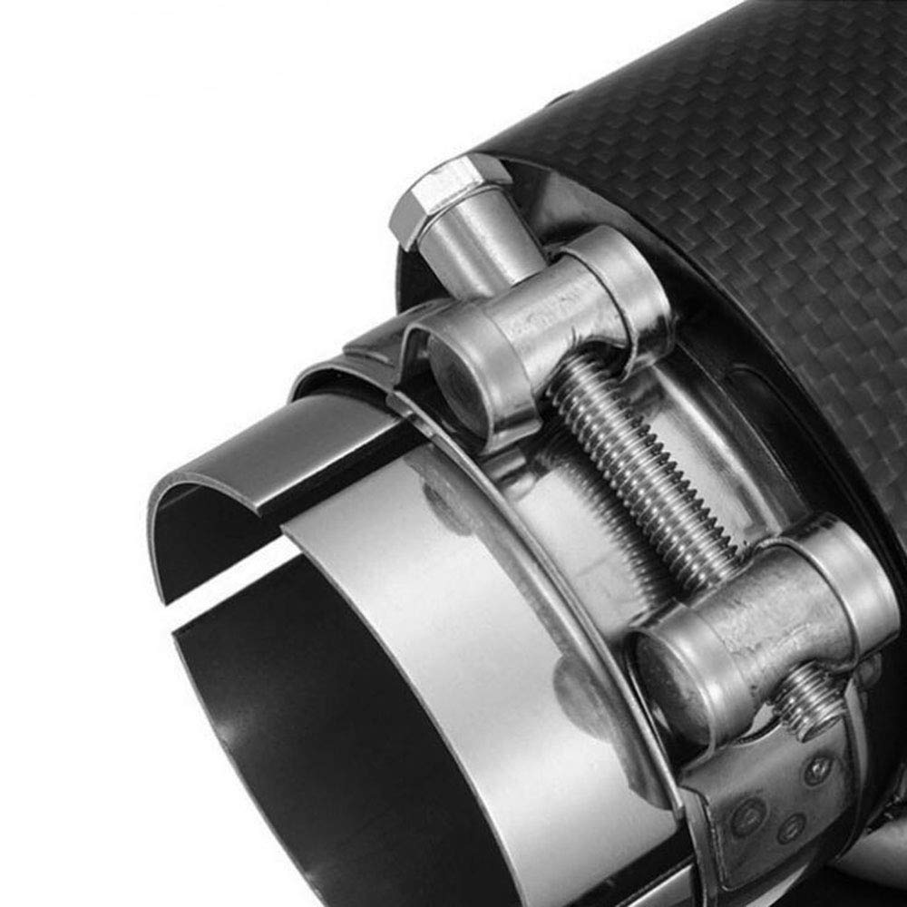 76mm Punta marmitta di ricambio universale da 3 "Punta di scarico per tubo di scarico per camion Gola di coda