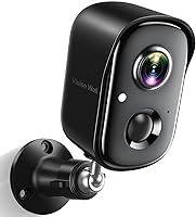 VISION WELL 2K Wireless Outdoor Security Camera: Battery Powered, AI Motion Detection, Color Night Vision, 2-Way Talk, IP65 Waterproof