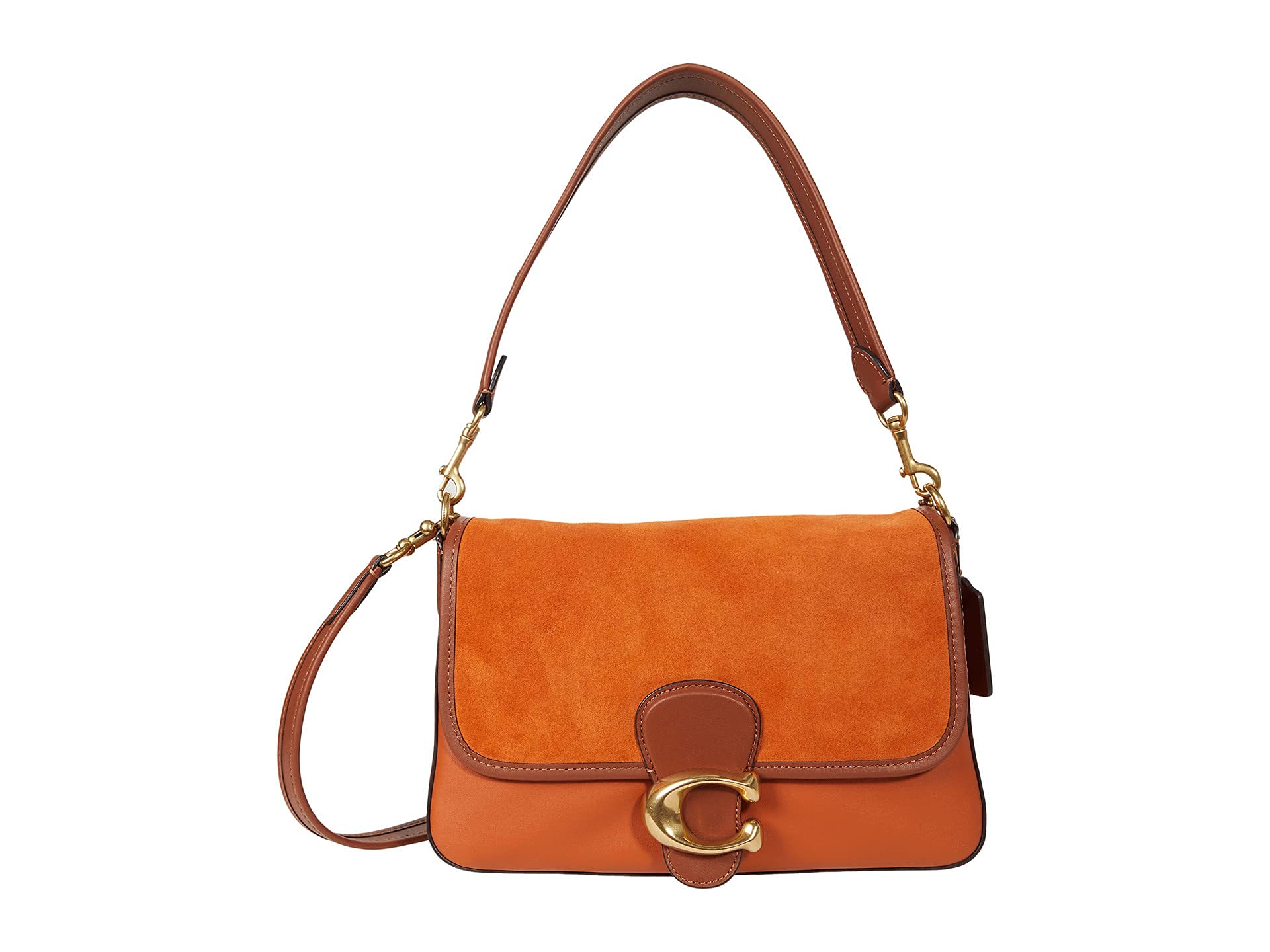 COACH Womens Soft Tabby Shoulder Handbag