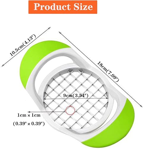 Miniatura 2 de Govdune - Cortadora de patatas fritas, multiusos, de acero inoxidable, zanahoria, verduras, patatas cortadoras para restaurantes y cocinas caseras,