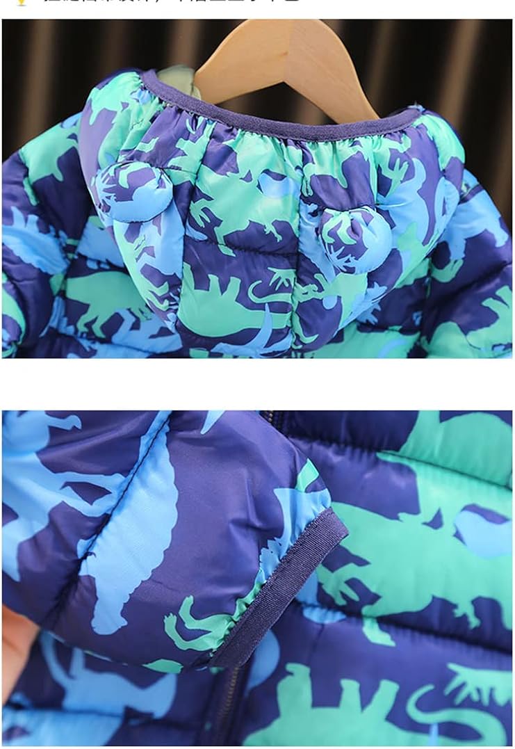 JunNeng Baby Girl Boy Ultralight Winter Hooded Jacket Coat,Kids Toddler Cartoon Puffer Down Outwear: Clothing, Shoes & Jewelry