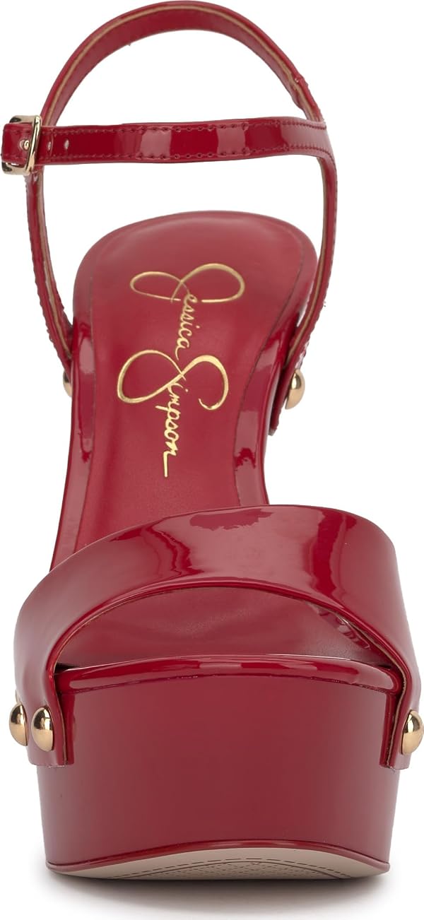 Jessica Simpson, Womens, Calenta, Red Muse, 8, Medium by Jessica Simpson - Used condition - US$65.18