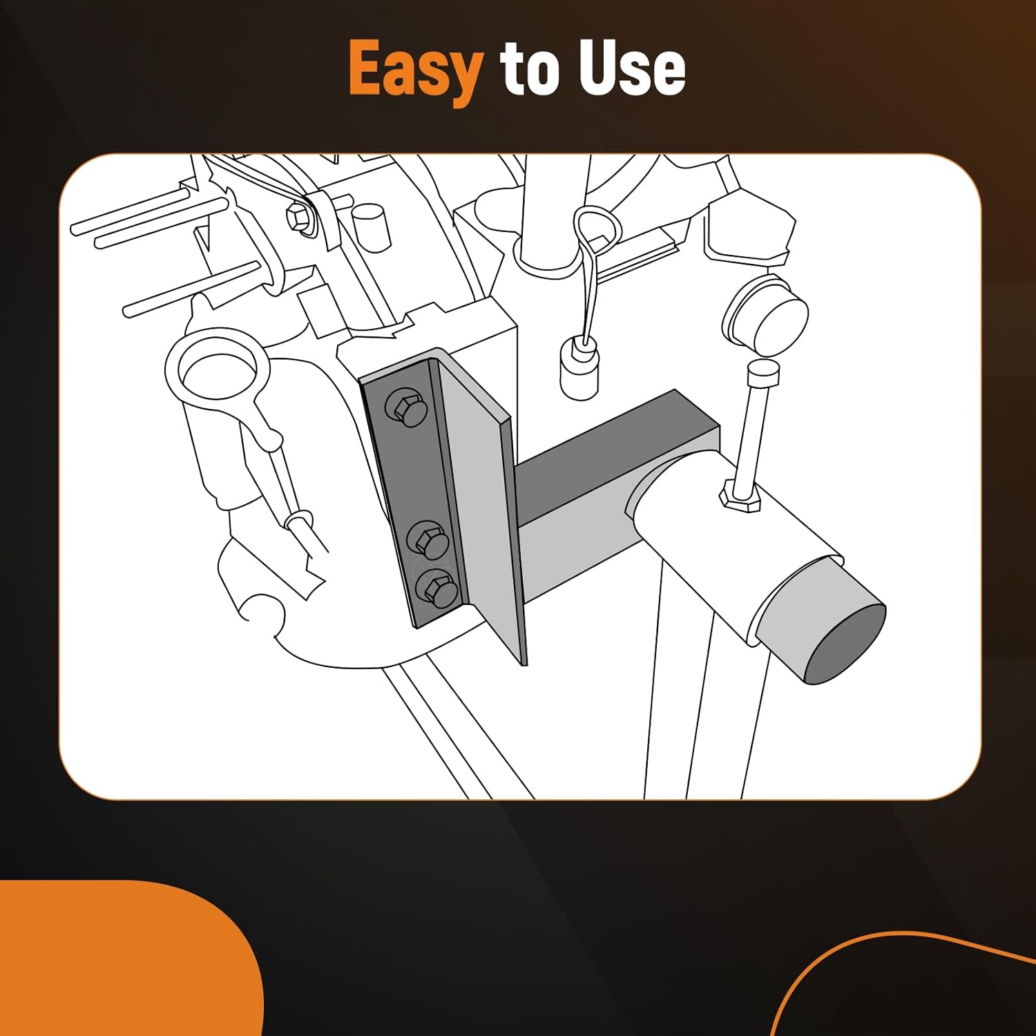 maXpeedingrods Rotary Engine Stand Adapter for Mazda RX-8 for 60mm Mounting Head Steel