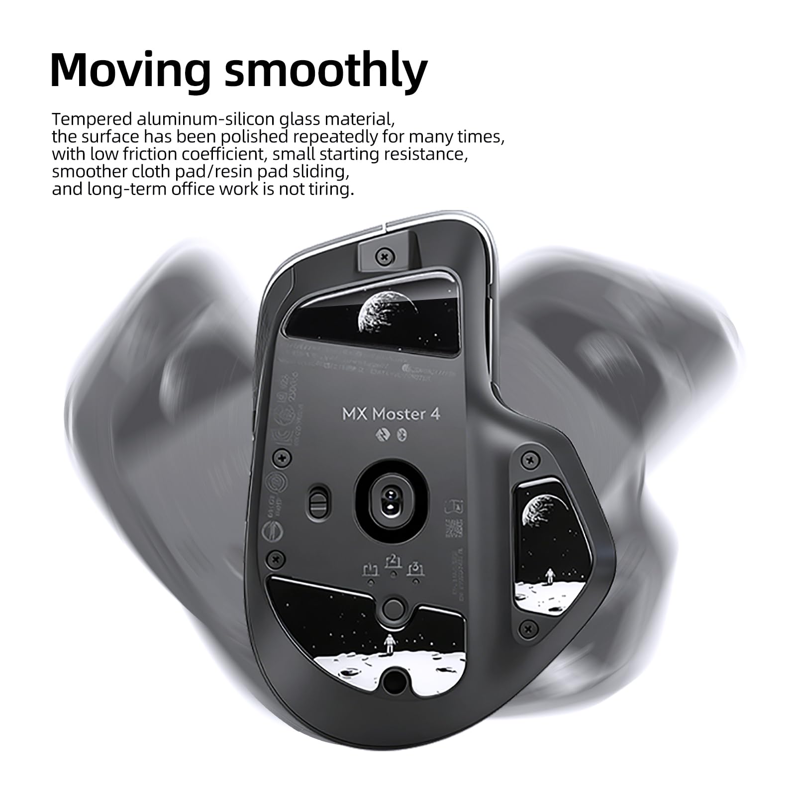 Amazon | uconsmimo ガラス製マウススケート Logitech MX Master 4