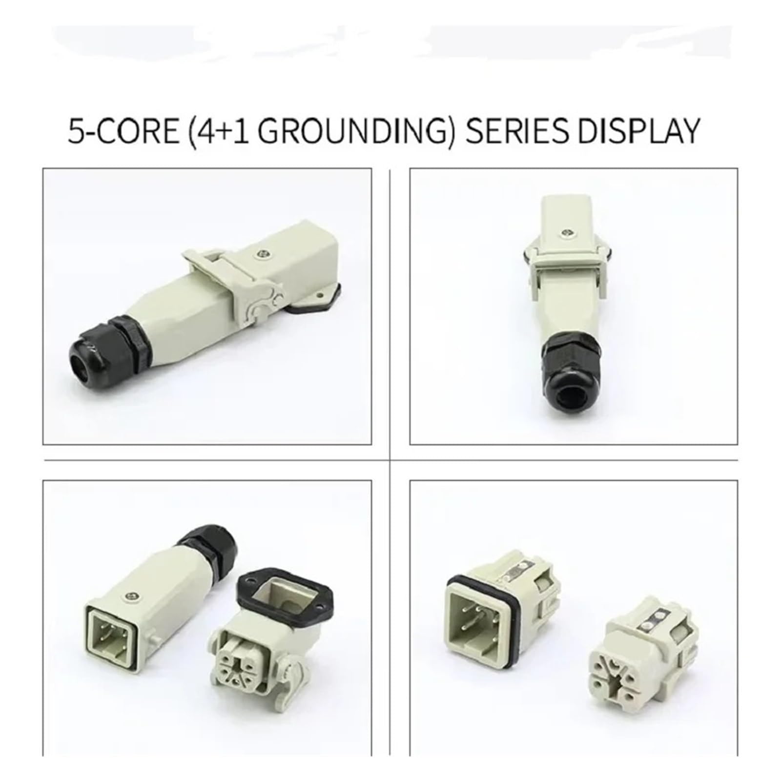 Heavy Duty Connector, HDC-HA, 5pcs