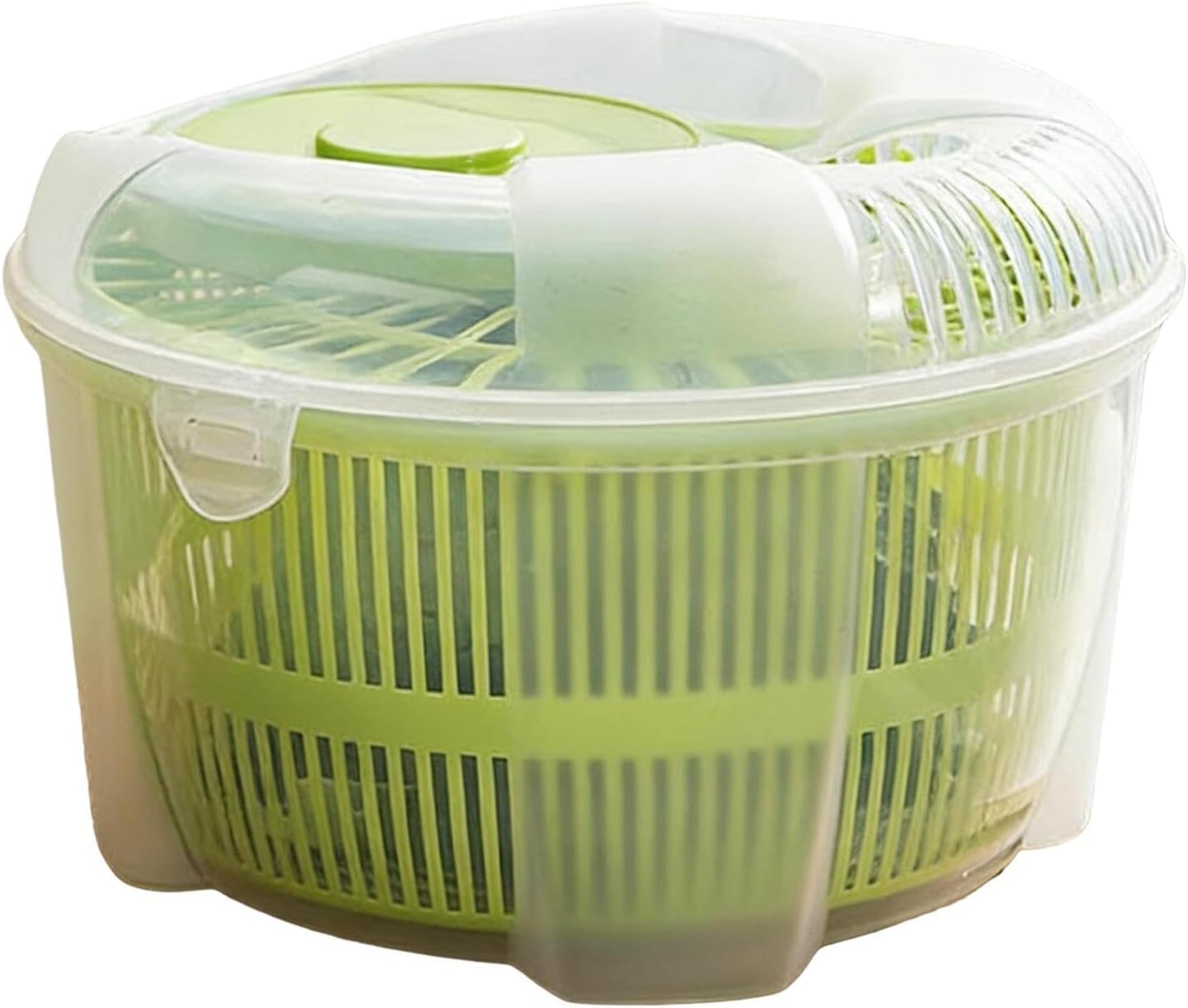 Fresh Salad Spinner, Washer Bowl Dryer, Vegetable Fruit Squeezer with Easy, Kitchen Tool with Durable Material, Produce Dryer with Practical Design, Food Accessory for Veggies