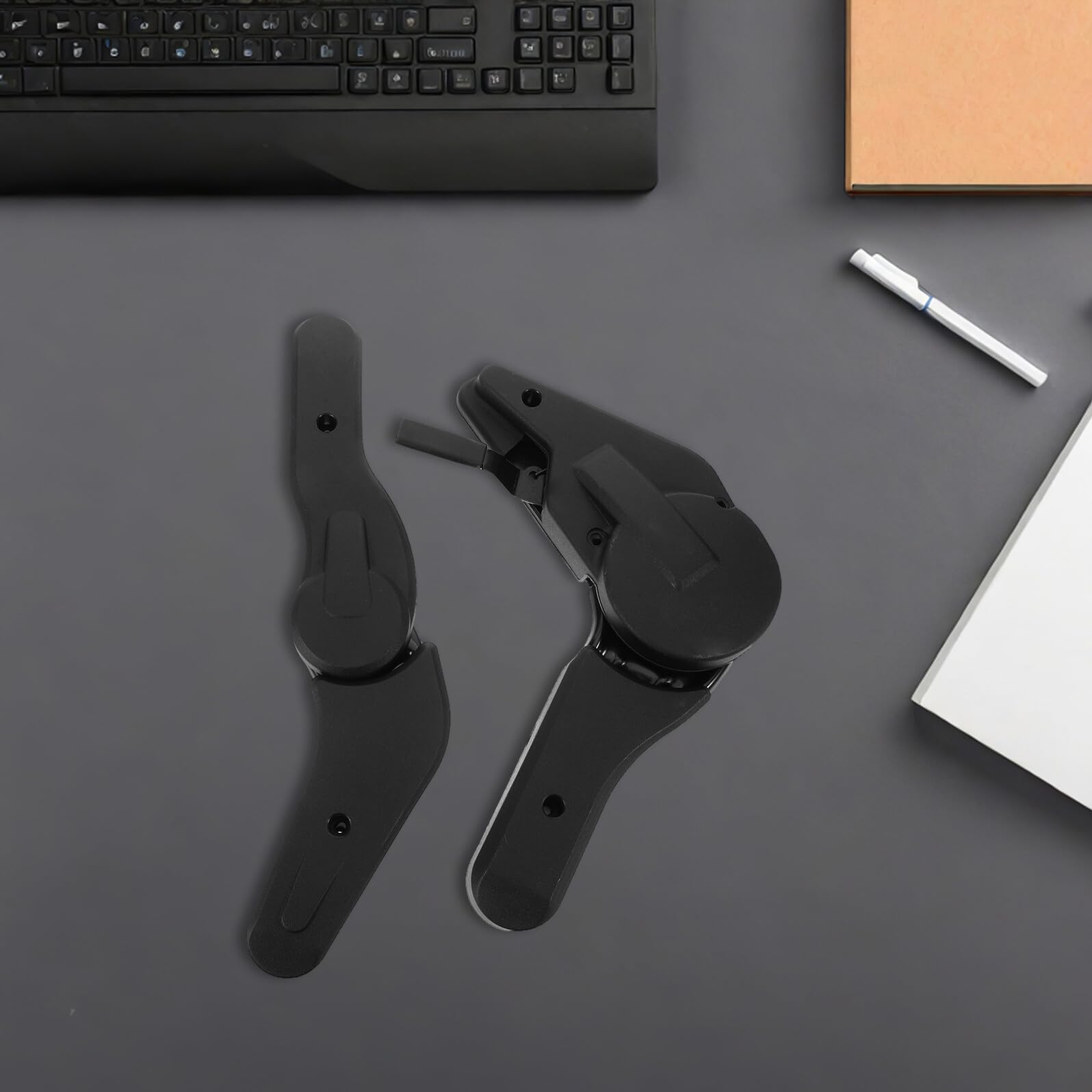 Zerodeko Ajustador de Ángulo Metálico para Silla Gaming Regulador Reclinable Multiángulo Compatible Sillas de Oficina Accesorio Silencioso y Duradero para Repuesto de Mecanismo de