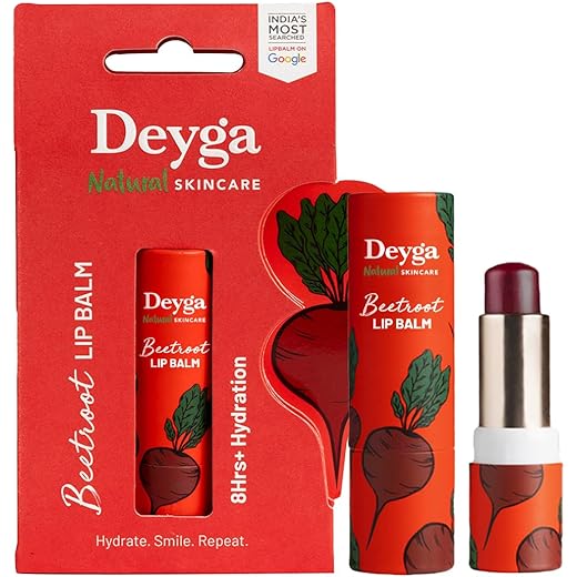 Deyga Beetroot Lip Balm Stick - Red