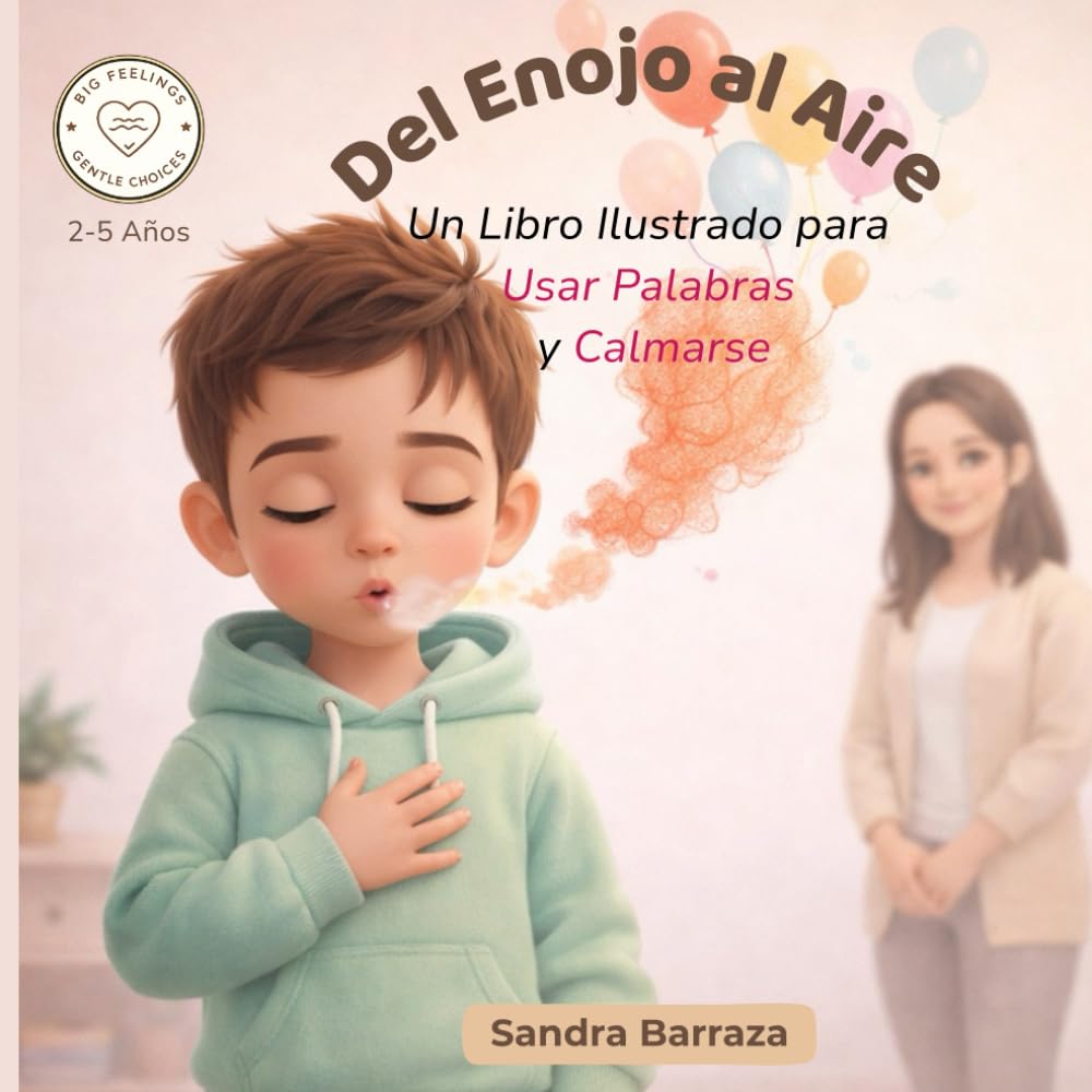 Del enojo al aire: Un Libro Ilustrado para Usar Palabras y Calmarse (Big Feelings, Gentle Choices)