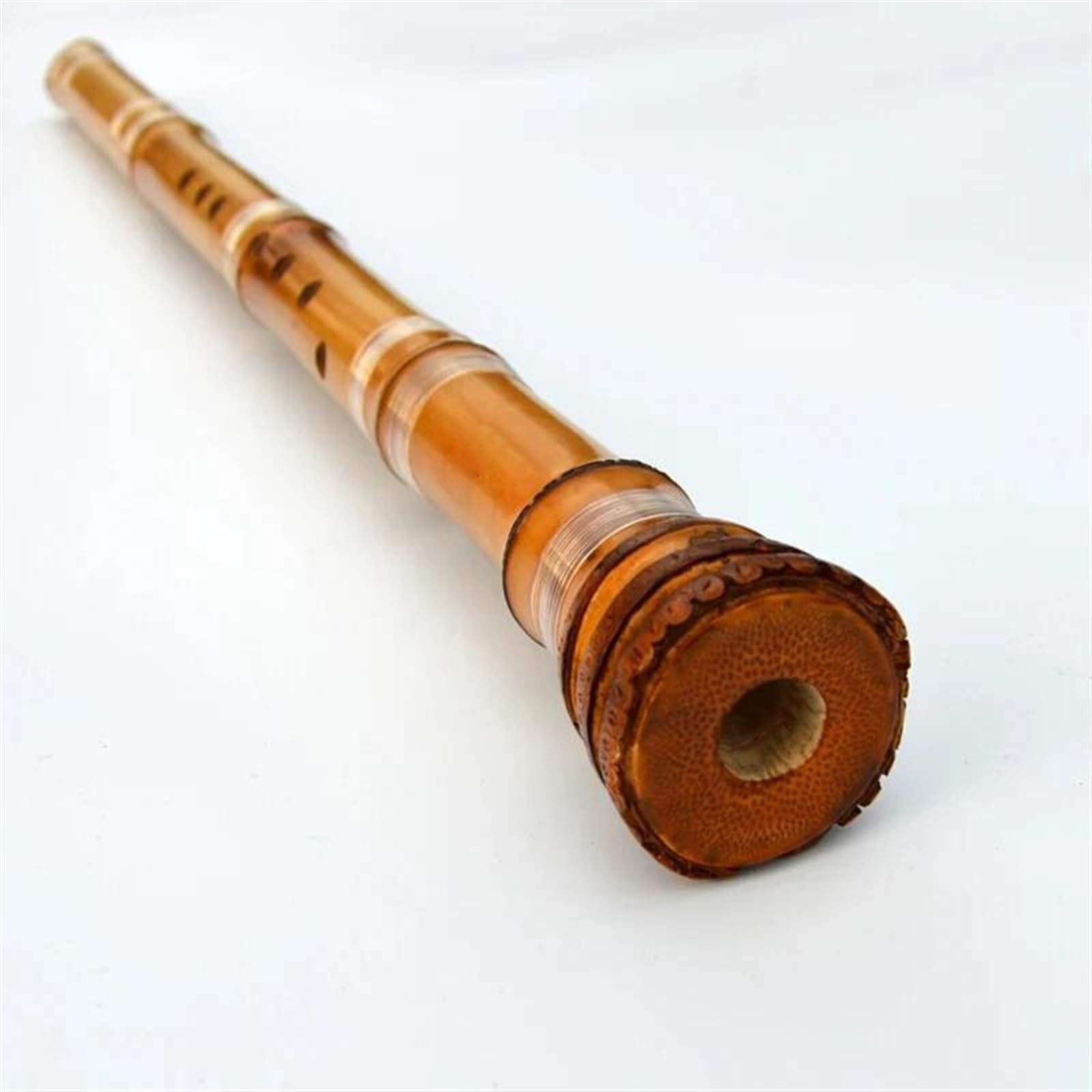 Flet Bambusowy Dla Początkujących Chiński Pionowy Flet Bambusowy Tradycyjny Instrument Muzyczny Profesjonalny Klucz Nan Xiao 8 Otworów Shakuhachi GFED(G Key)