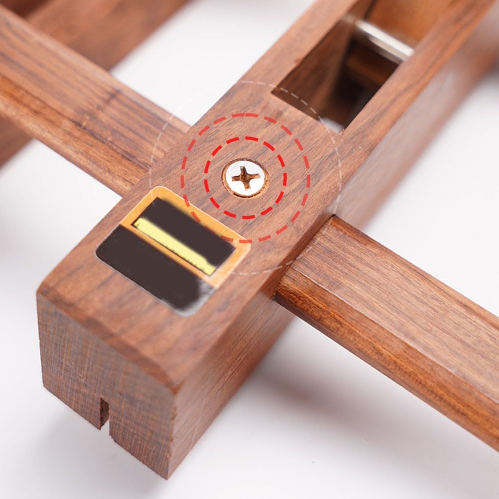 Pialla in legno per scanalature, falegnameria, strumento per la lavorazione | Questa pialla scanalata in legno presenta un design ergonomico per una presa comoda e un controllo preciso durante la