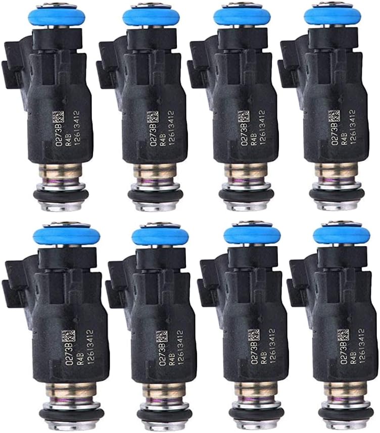 Set Of 8Pcs Fuel Injector For Cadillac Chevy Chevrolet GMC 10-15 4.8L 12613411 - Foto 3