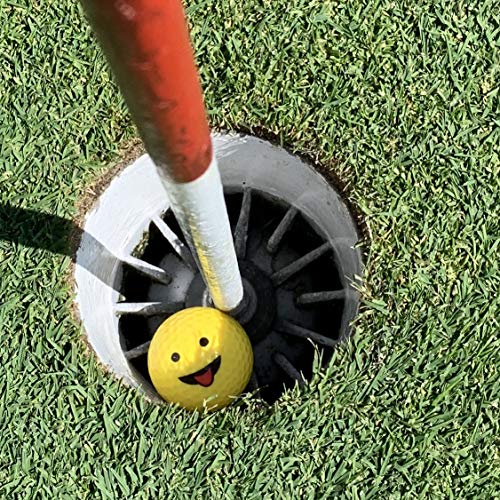 Yellow Emoji High-Visibility Distance Golf Ball Set Of 12 For Course Play, Practice, Gifts, And More (One Dozen) #TOP7