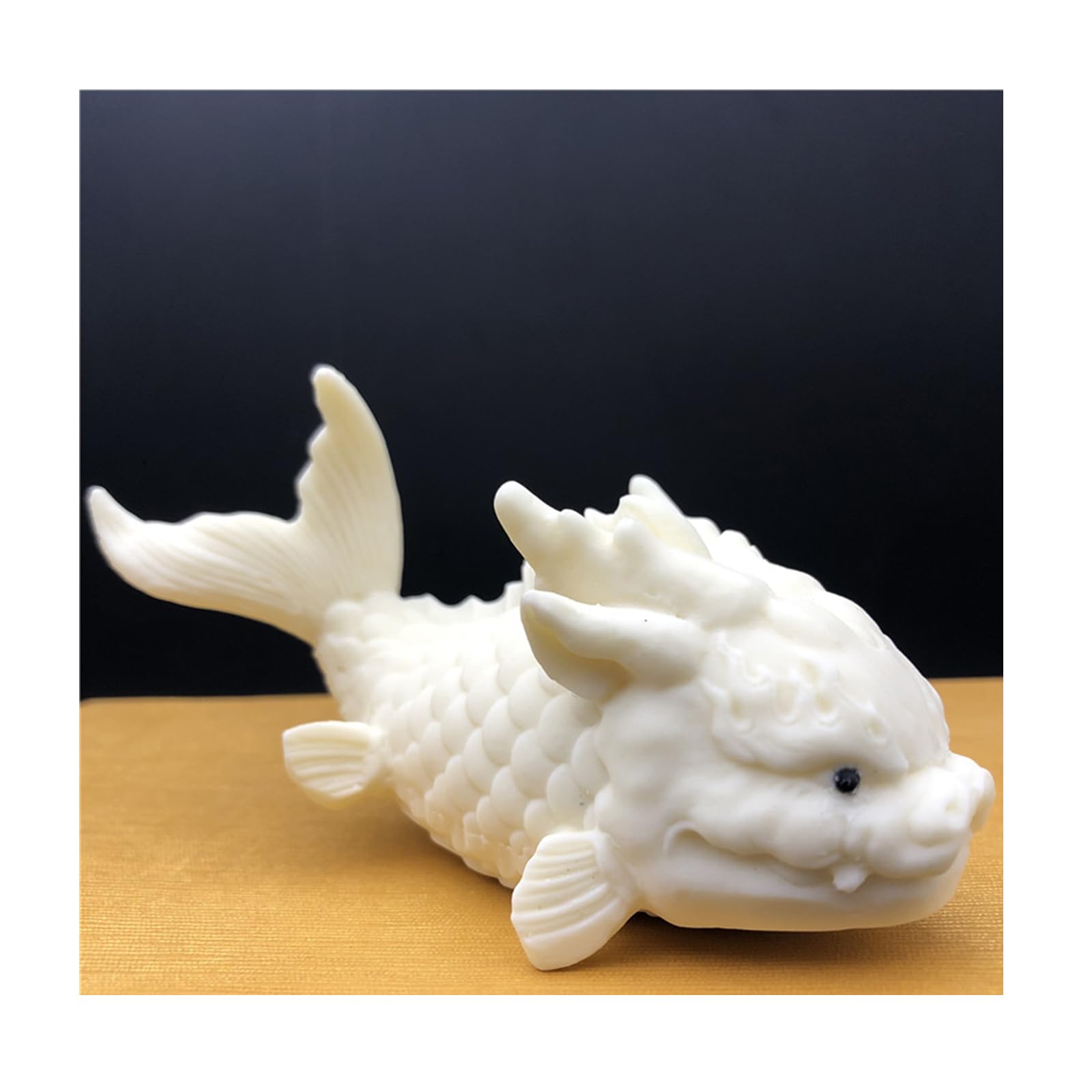 Amazon.co.jp: OBOROZUKI 魚化龍 龍と化す インテリア 置物
