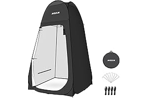 AKOAZLIN Pop-Up Shower Tent for Instant Privacy and Convenience While Camping