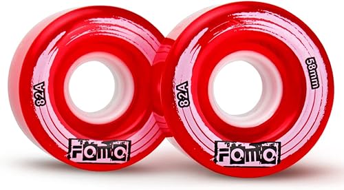 Miniatura 1 de Ruedas de patines para exteriores o interiores, 2.283in, 1.260in, 82 A, juego de 8