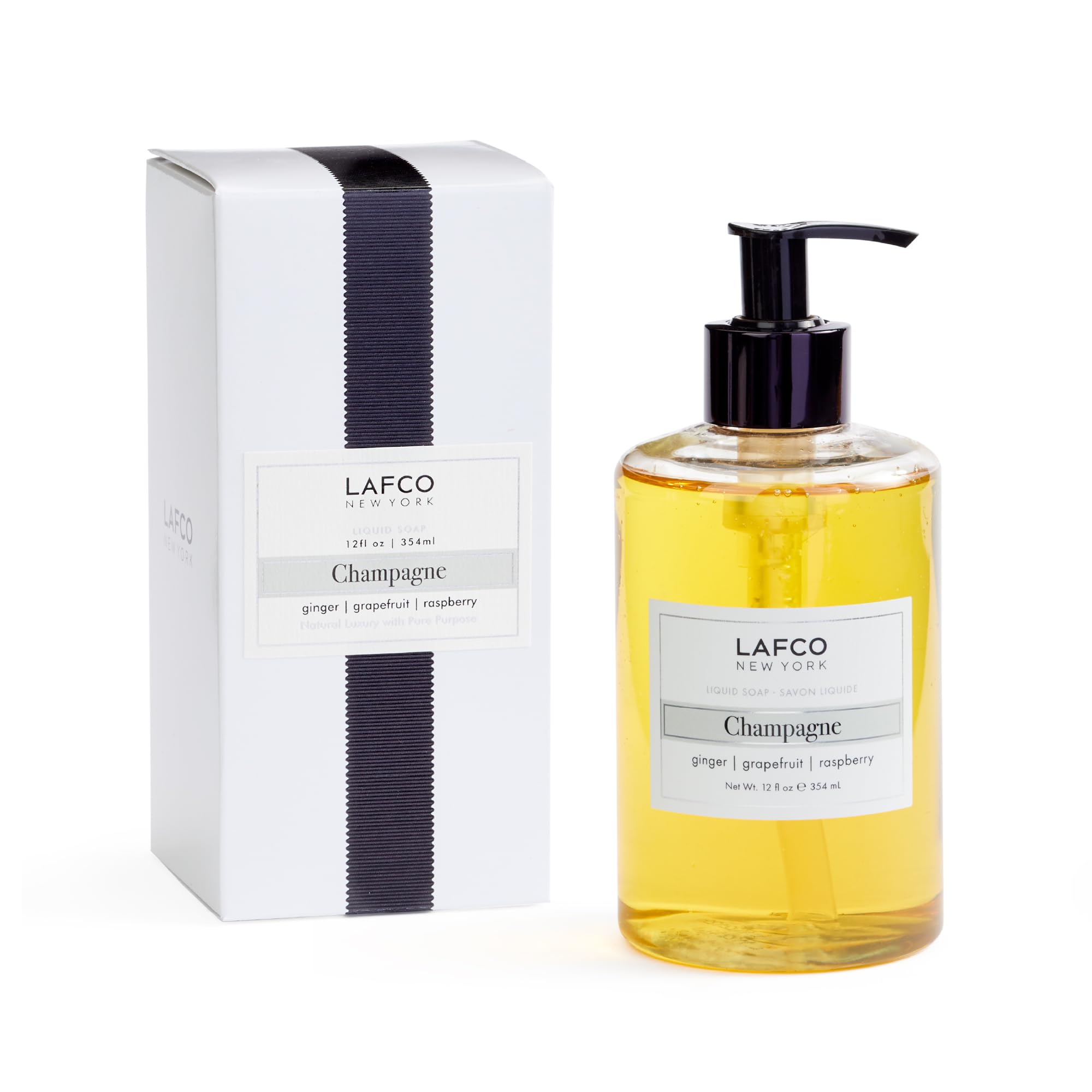 Amazon.com : LAFCO New York Liquid Soap, Champagne - 12 oz - Regenerates,  Protects & Moisturizes - All Skin Types - Hypoallergenic, Synthetic Free &  Cruelty Free - Made in Italy : Beauty & Personal Care