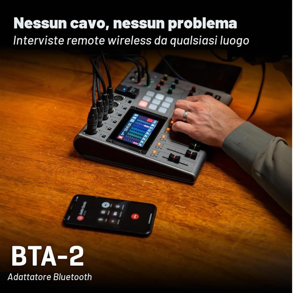 Zoom - BTA-2 - Adattatore audio Bluetooth® per Zoom P4