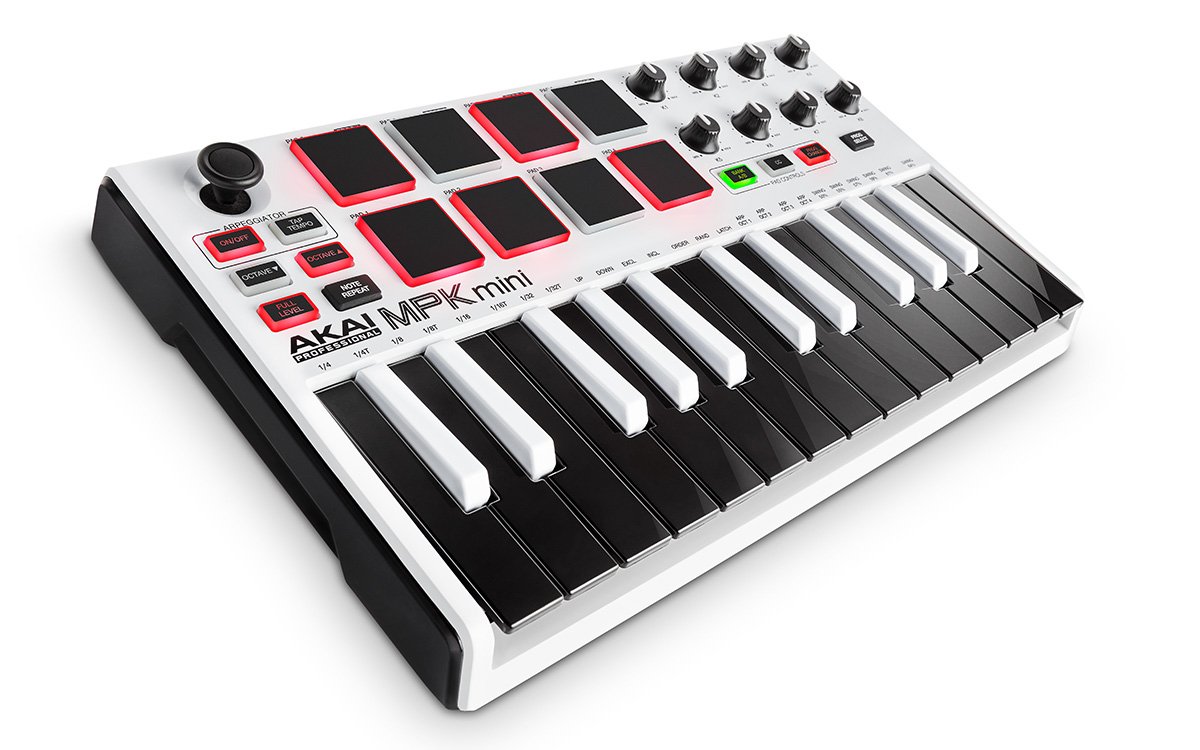 Buy Akai Professional USB MIDI Drum Pad & Keyboard Controller with Joystick, and Gig Bag for