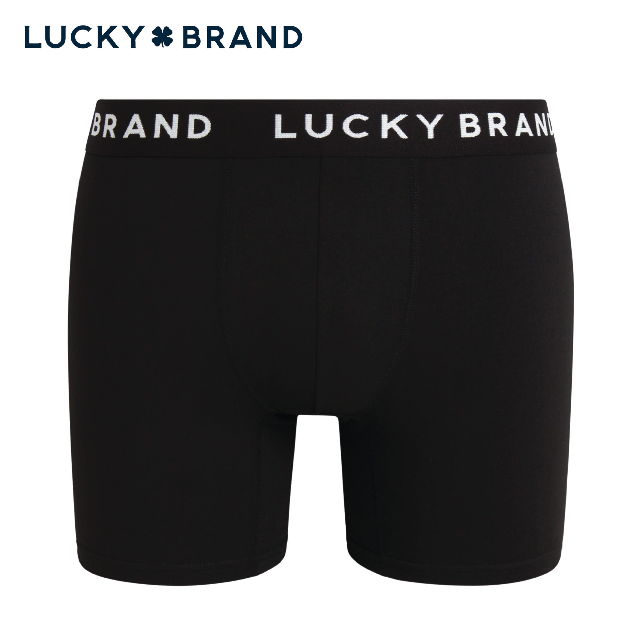 Lucky Brand Herren-Boxershorts, superweich, Stretch, Herren-Unterwäsche, Boxershorts ohne Eingriff, 6 Stück