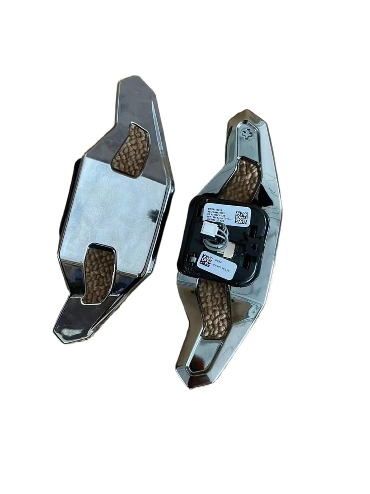 Nuuoxcx Chrome Paddles Shifters For A3 For A4 For 8Y Steering Wheel Paddle Shifter