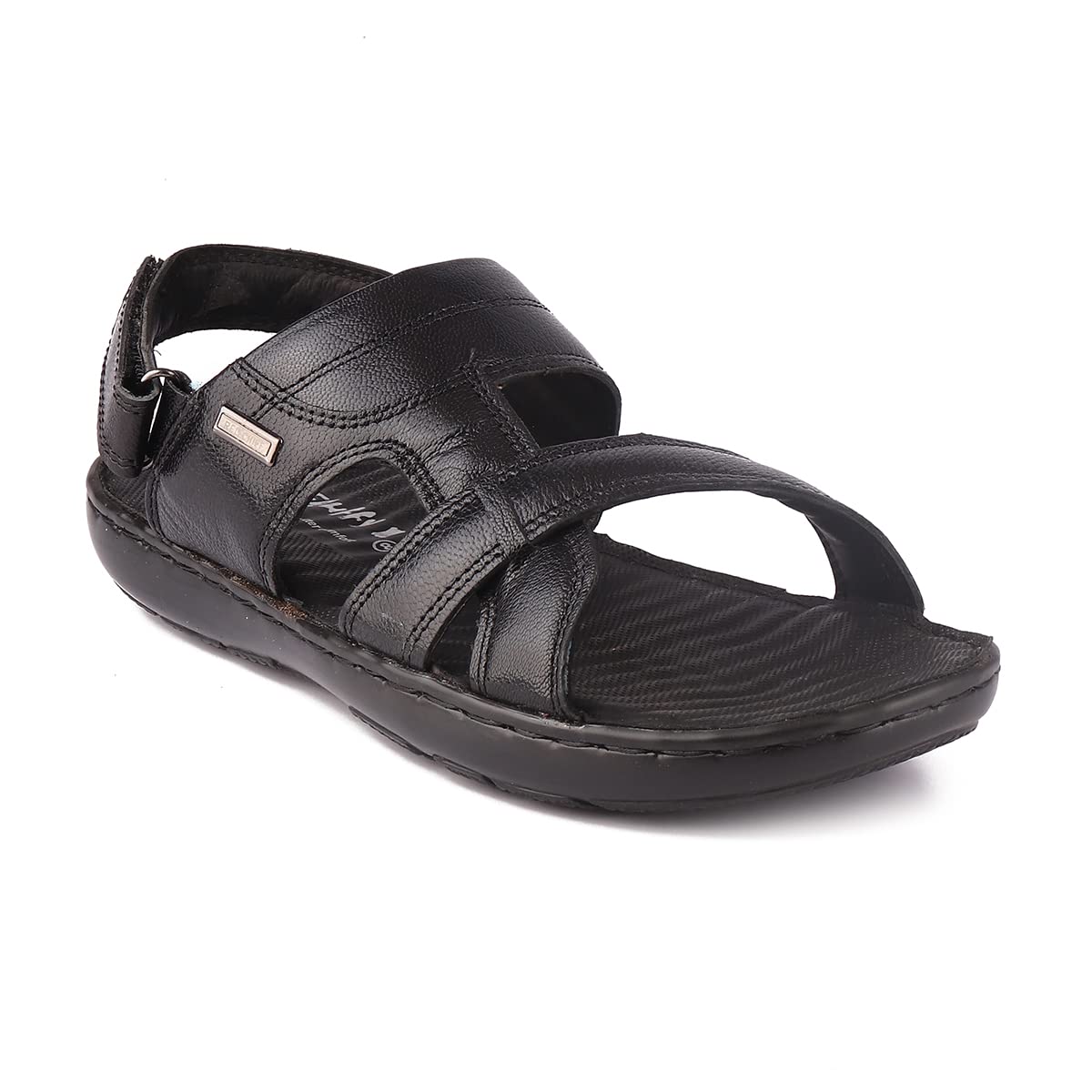 Red Chief Sandal for Men Black (B09ZJ1DWKL) Amazon Price History, Amazon Price Tracker