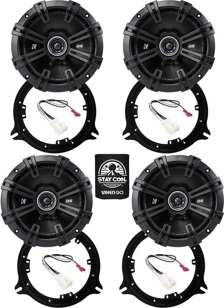 Amazon.com: KICKER Front and Rear Door 6.5 Speakers Kit for Mazda