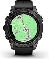 Vista 6 de PlayBetter Garmin epix Pro (Gen 2) Sapphire (gris carbón DLC/negro, 1.850 in) con caja de regalo de reloj GPS para exteriores, pantalla AMOLED