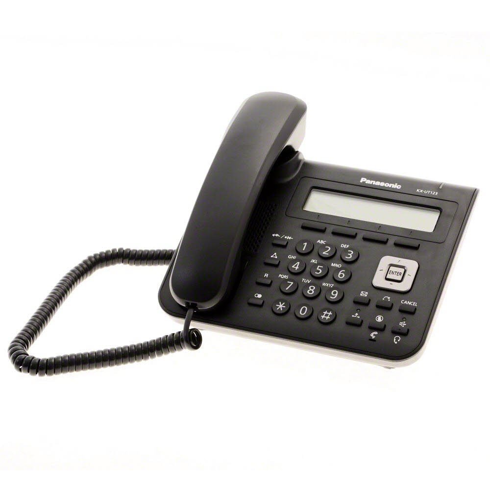 KX UT123NE-B - VoIP-Telefon - SIP (Import Allemagne)