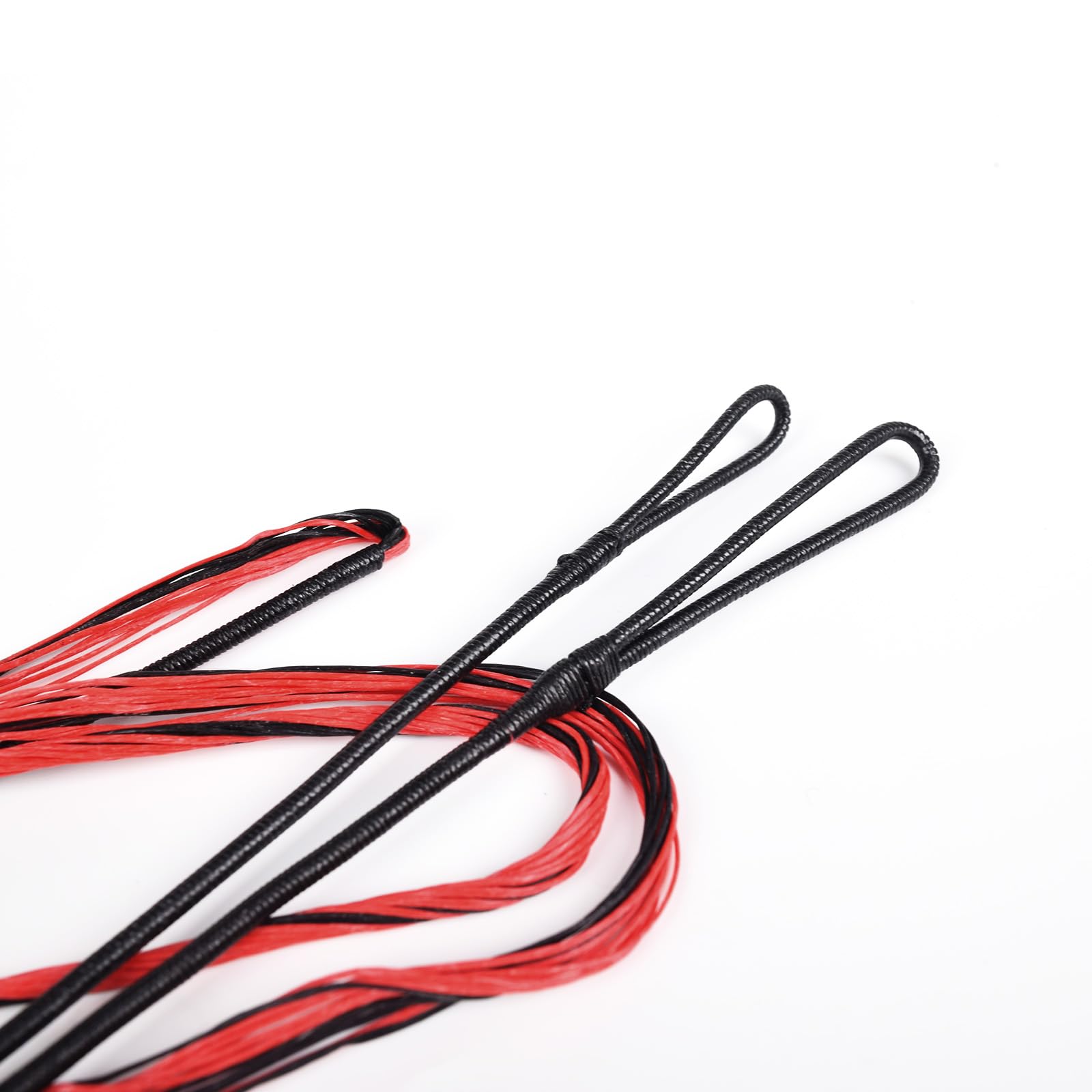 ELONG OUTDOOR Archery Recurve Bow String for Recurve Long Bows, Bowstring Traditional Bow Replacement, AMO 56 to 62 inch -12-14-16 Strands, W/2 Brass Nocks