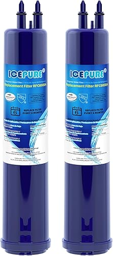 ICEPURE RFC6600A compatible con filtro de agua para refrigerador EDR3RXD1, 4396841, Everydrop Filter 3, 4396710, Kenmore 9030, 9083, 46-9083,