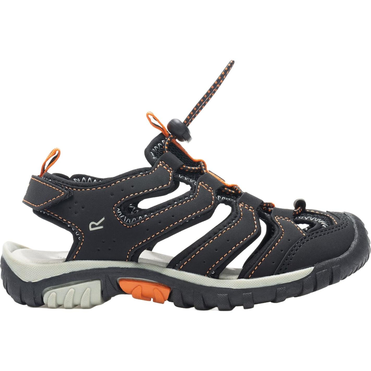 Regatta  Kids Blkrstyorng Kids Westshore Iv Sandals in Size C10, Sports Direct