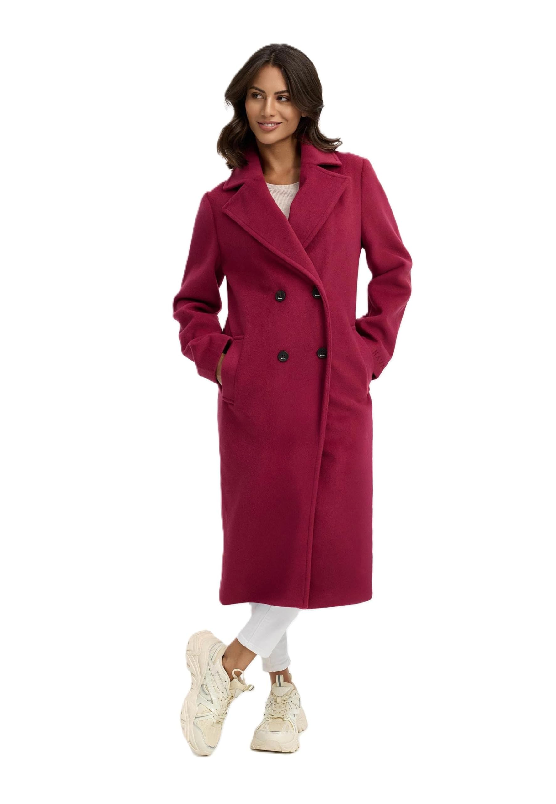 CINQUE Colbert met reverskraag, model 'Dati' in taupe online kopen | P&C