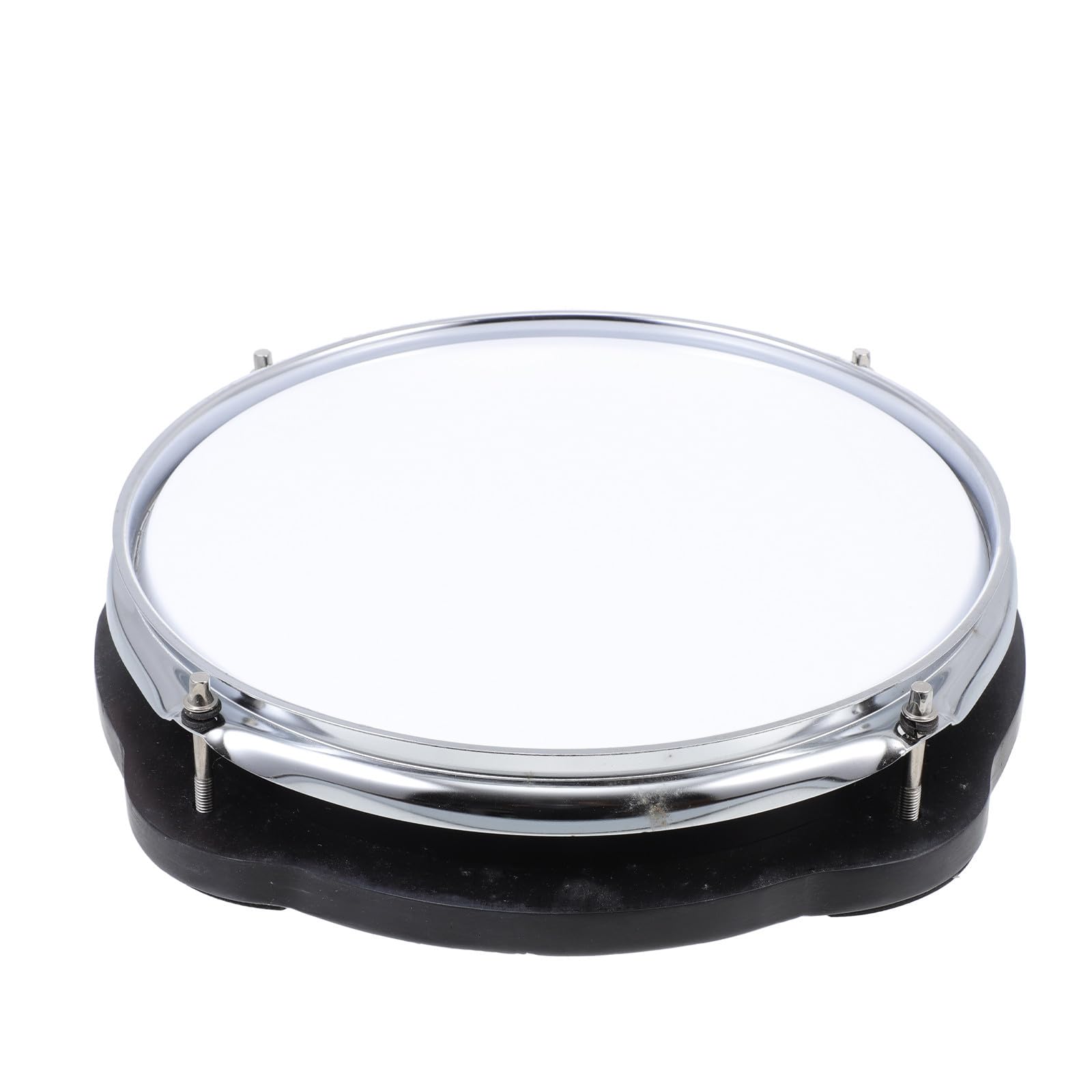 MAGICLULU Pad Allenatore Batteria Simulato da 10 Pollici Bianco