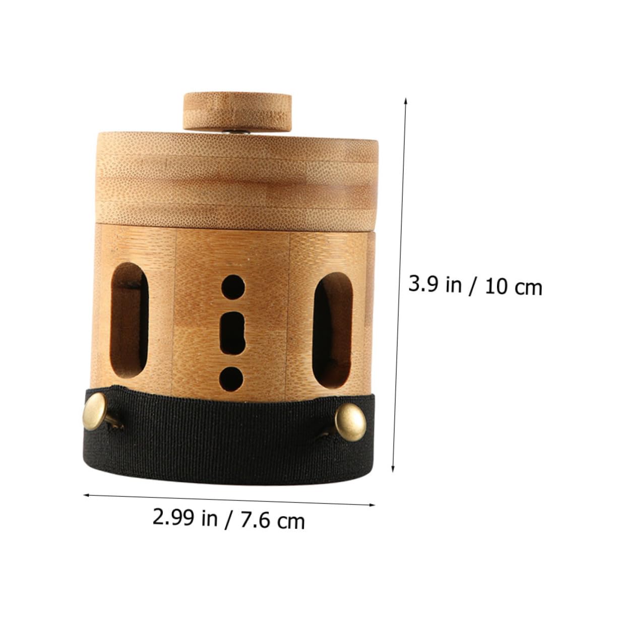 Gogogmee Box Portable Tank Burner Holder Extender Tube Moxa Cup for Spa