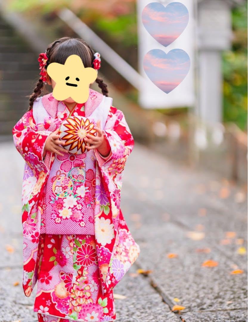 Amazon.co.jp: 七五三お着物セット 3歳女の子 : ファッション