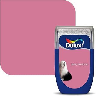 Dulux 5267679 Walls & Ceilings Tester Paint, Berry Smoothie, 30 Millilitres